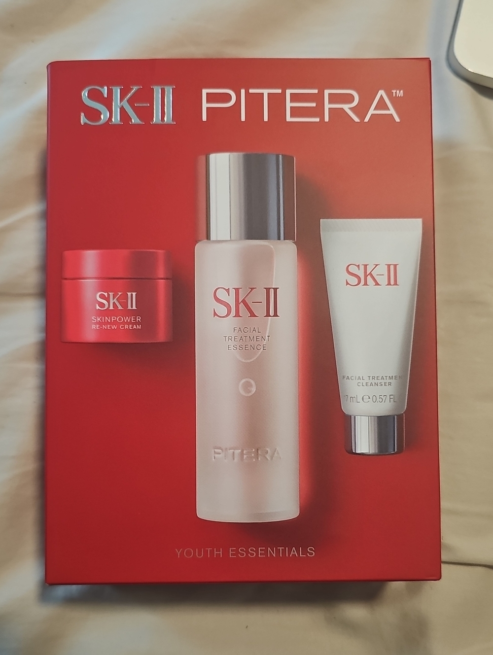 SK-II Pitera Youth Essentials Set Inc Facial Treatment Essence NIB